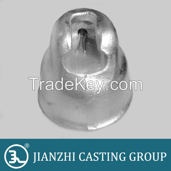 suspension type insulator socket cap for power line hardware