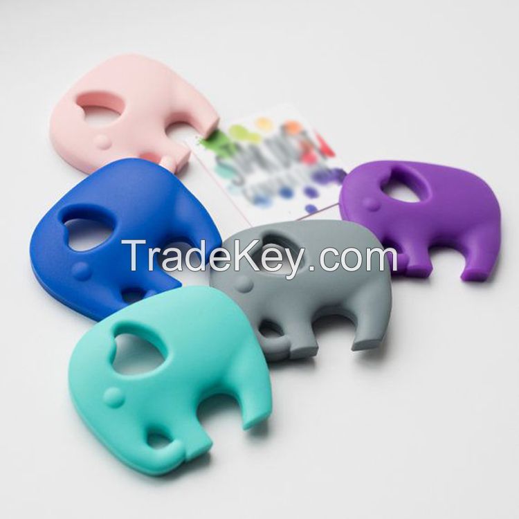 China manufacturer funny baby product 100% food grade silicone baby teether