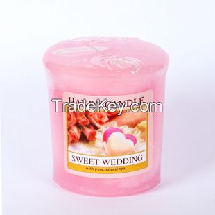 Votive Candle with multiple flavors and colors and sizes