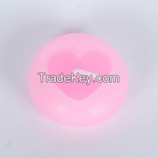 Floating Candle with flower shape and rose flavor china made
