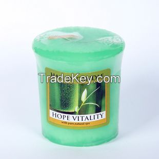 Votive Candle with multiple flavors and colors and sizes