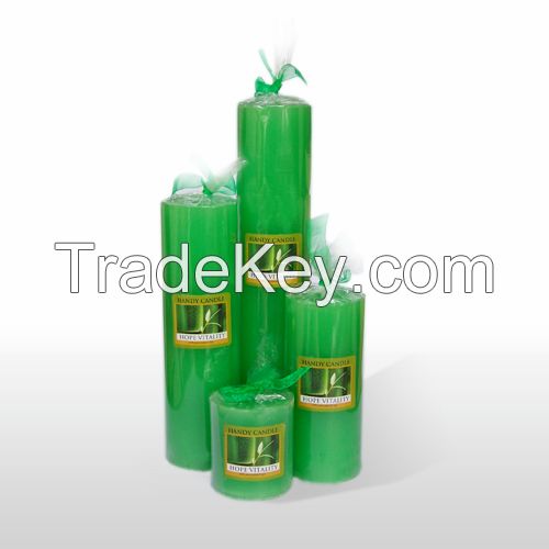 Wholesale Eco-friendly Festival Scented Pillar Candle