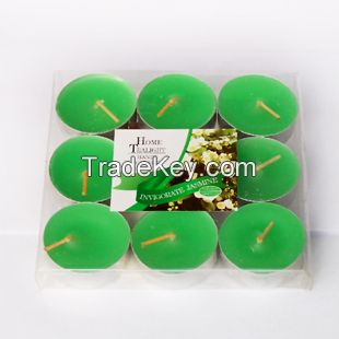 Tea-light Candle with multiple flavors and colors and sizes