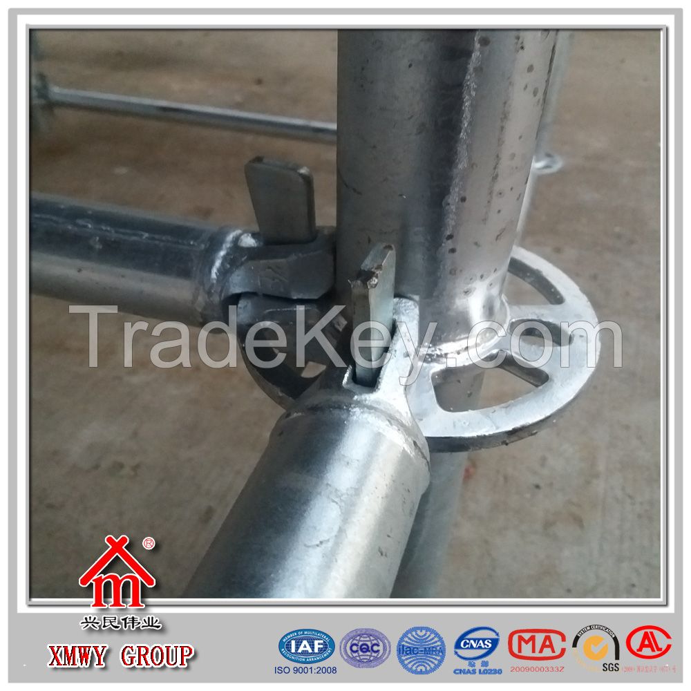 Steel scaffold for construction