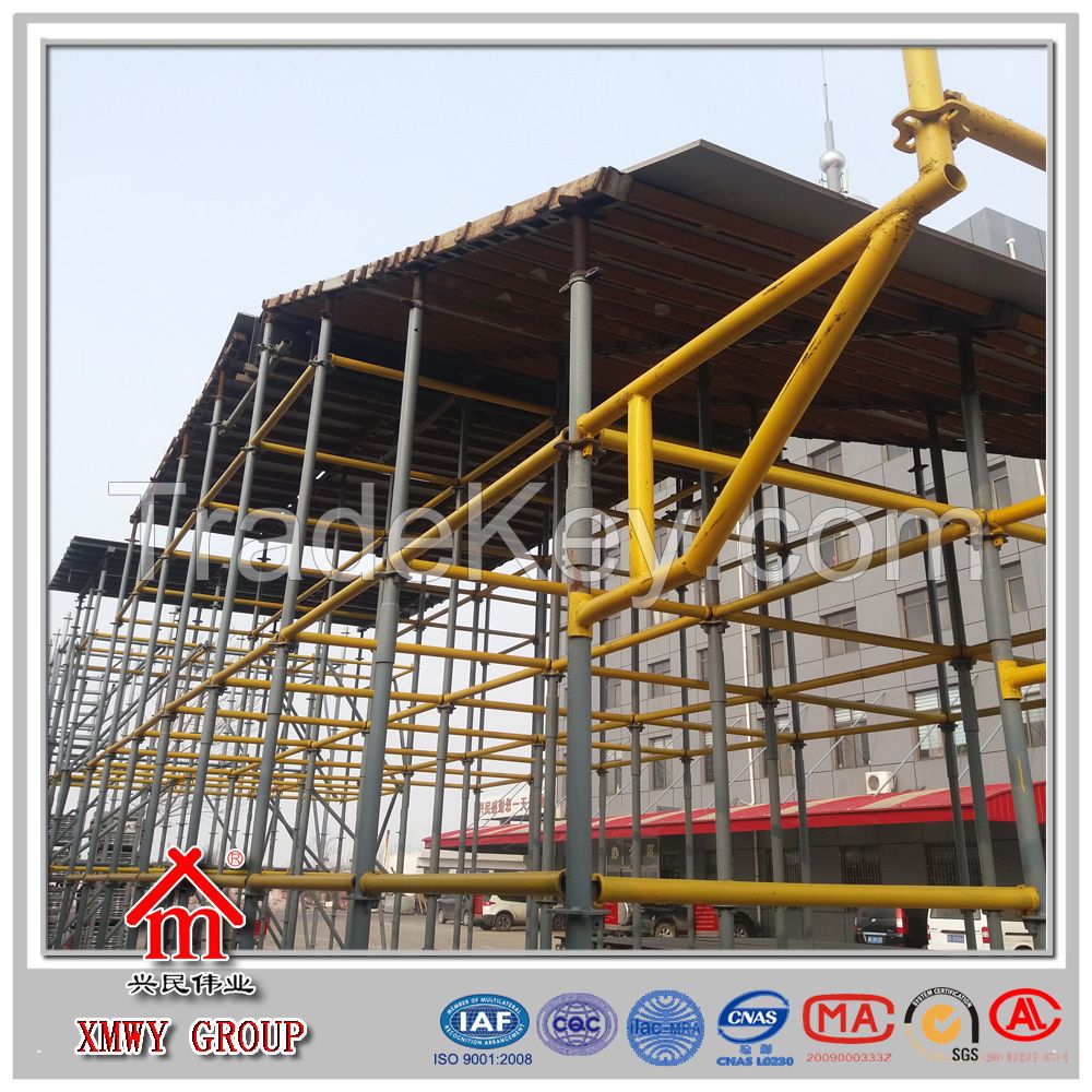 Steel scaffold for construction