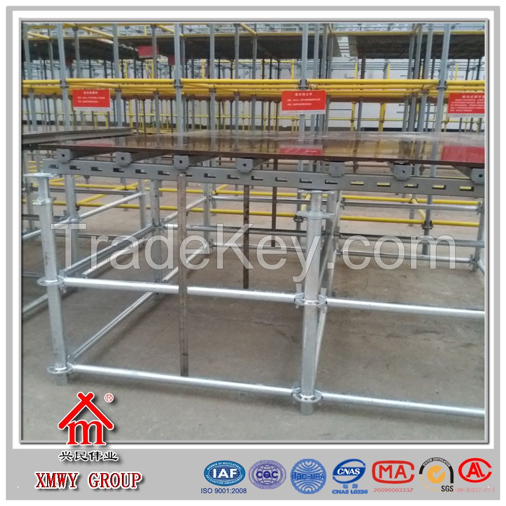 Steel scaffold formwork