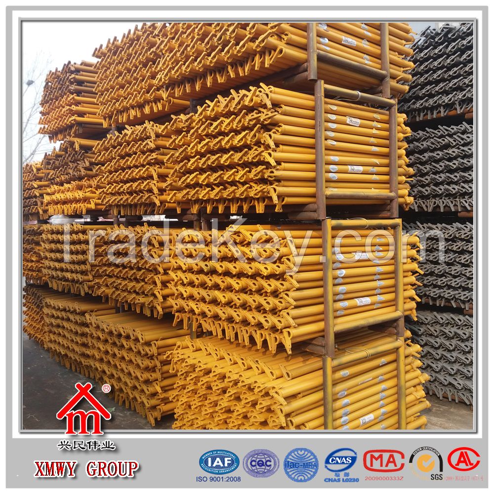 Steel Scaffolding shoring system for construction