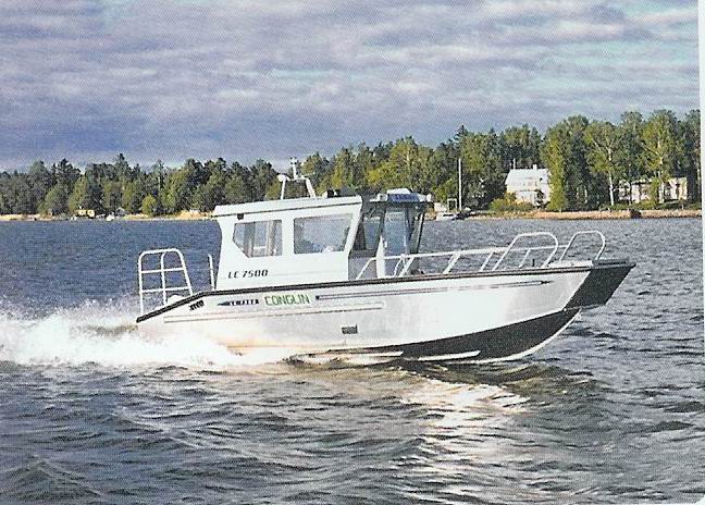 Working And Fishing Aluminum Boat