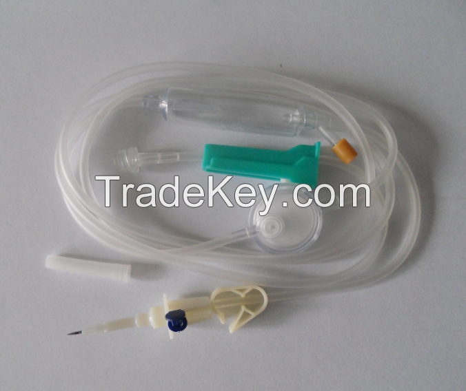 disposable medical precision filter infusion set