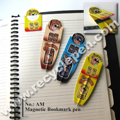 Sell AM Magnetic Bookmark pen - Swerve