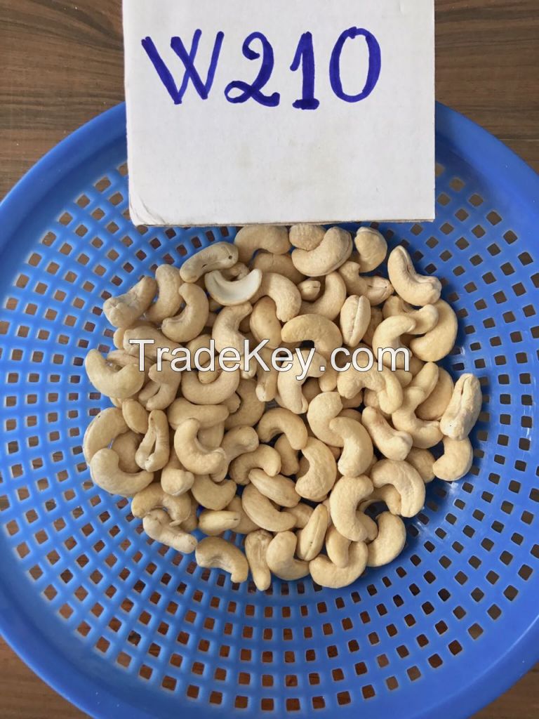 Cashew Nuts kernels fresh crop, grade A, W210 - W240 - W320 - LSB, origin Tanzanian