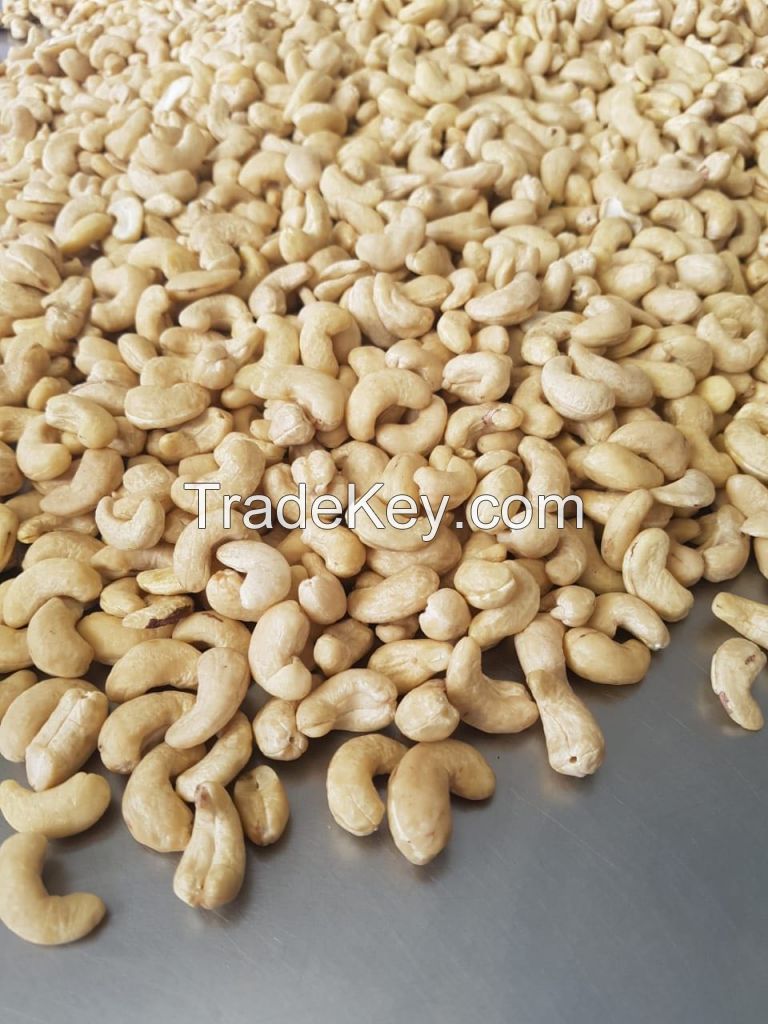 Cashew Nuts kernels fresh crop, grade A, W210 - W240 - W320 - LSB, origin Tanzanian