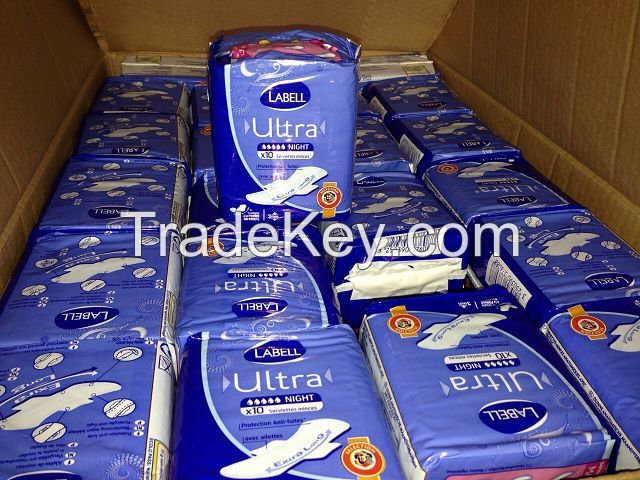 Sanitary napkins available in bulk