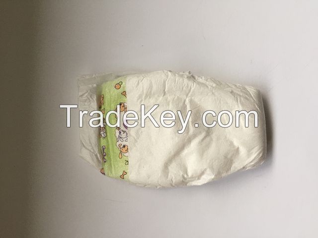French baby and adult diapers in bales 