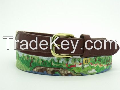 Embroidery Belts with beautiful scenery
