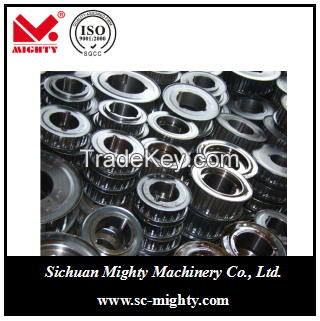 Aluminum timing belt pulleys