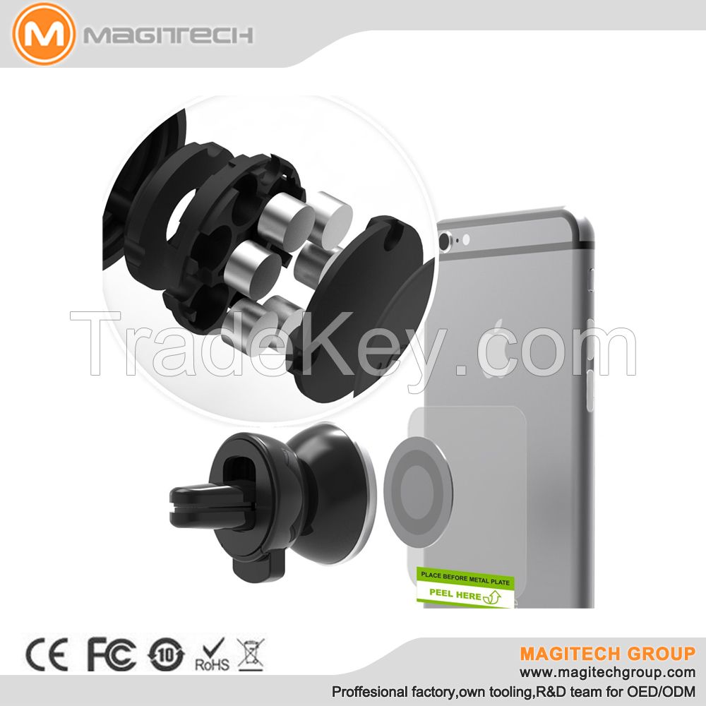  Magnet 360 Rotating magnetic cell mobile phone holder