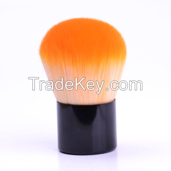 1pcs brown synthetic brush portable new design kabuki brush beauty po