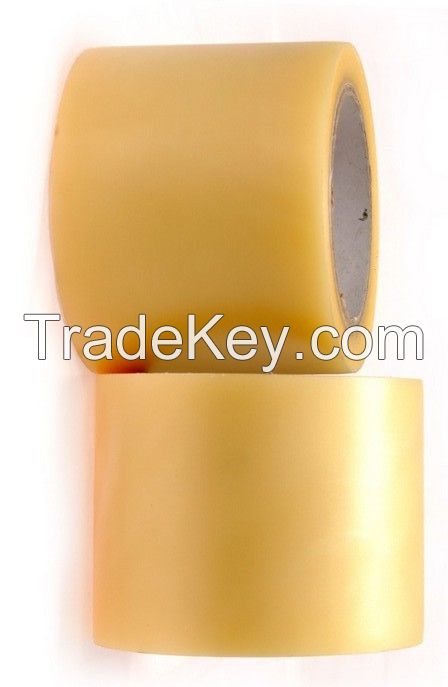 Yellow/ White PVC Protective Flim Tape 