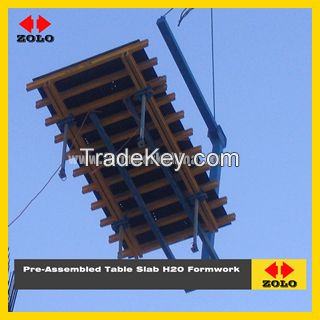 Zolo Pre-Assembled Table Slab Formwork System Flying Formwork