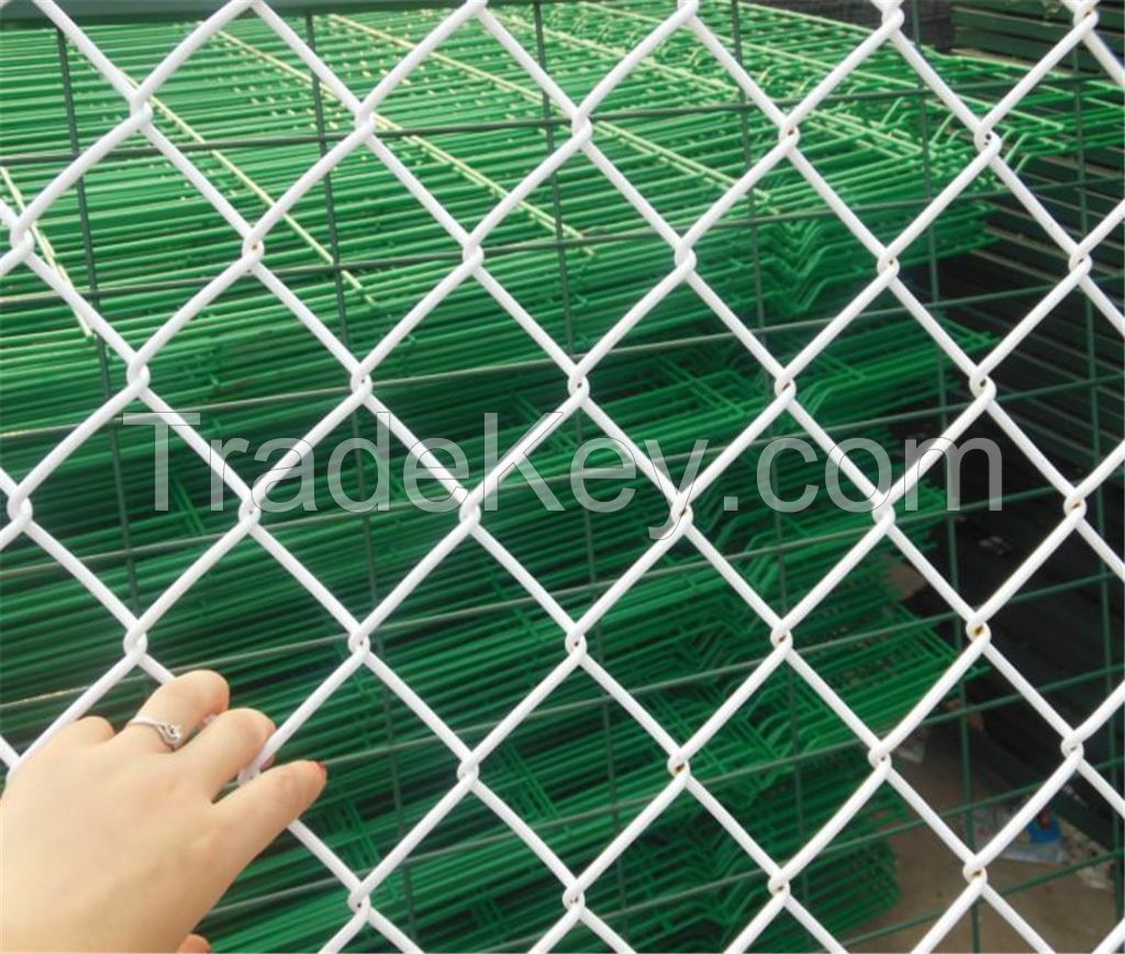 2015 Best Sell PVC coated Hot dipped Galvanized Chain Link Fence