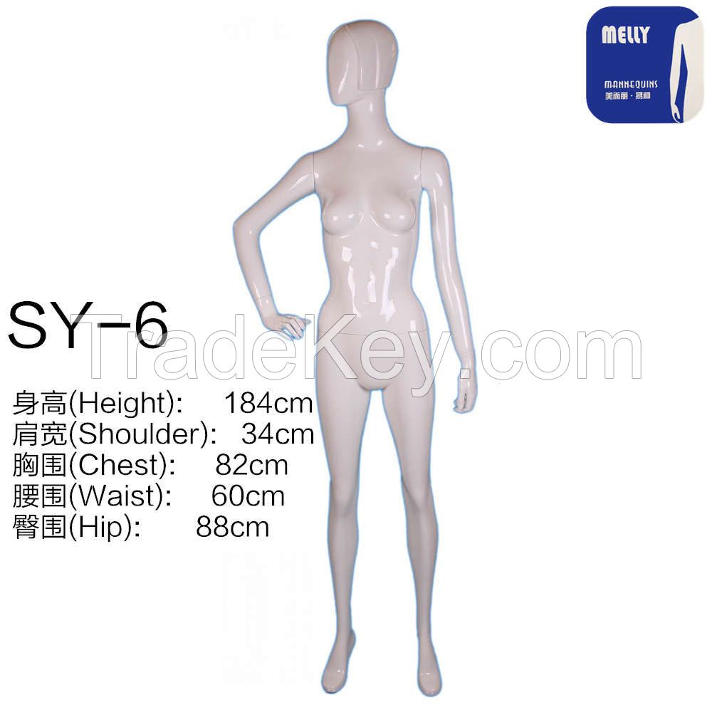 Cheap new pose sexy lifelike female mannequin for fashion dress display sale