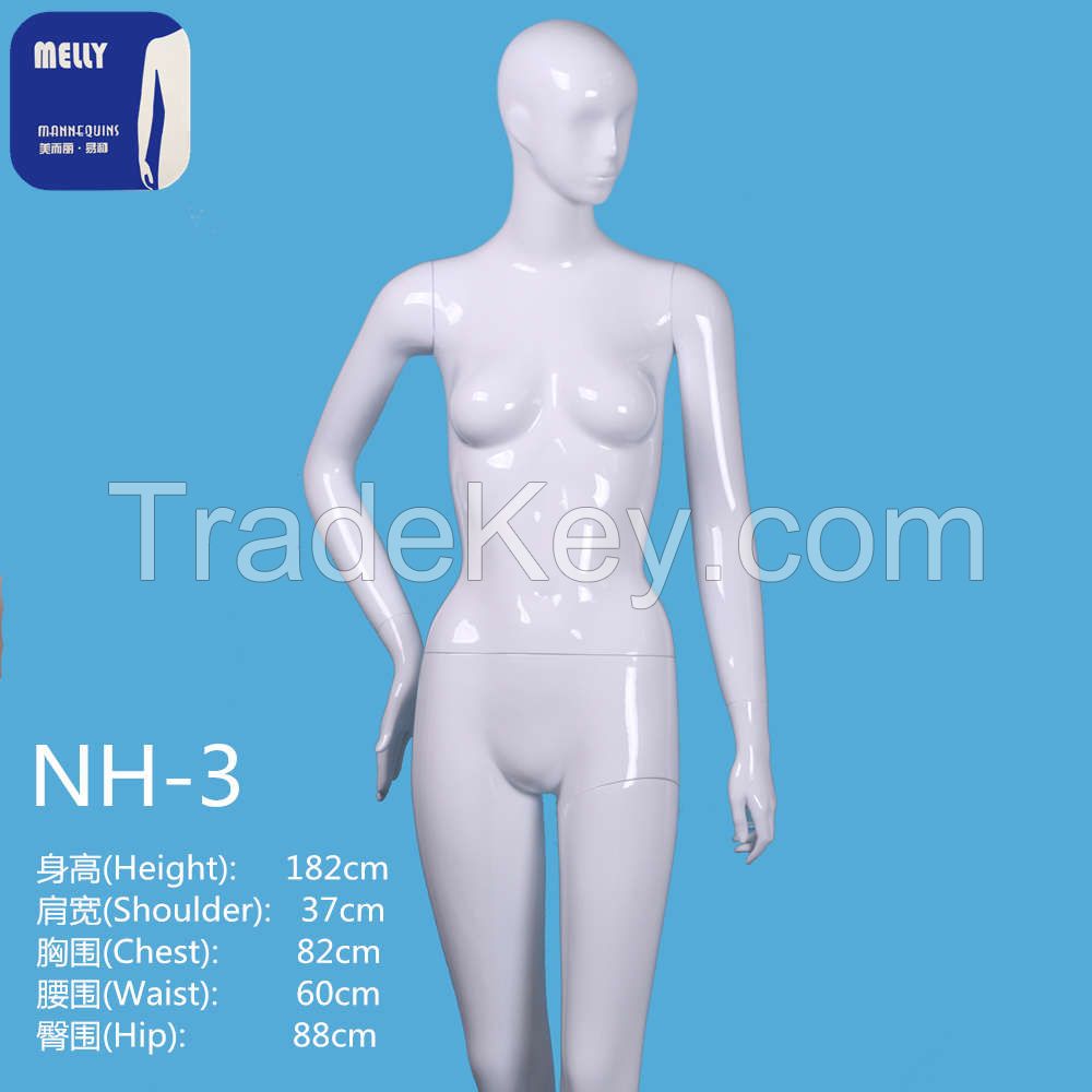 Female Fiberglass Mannequins, White Female Fiberglass Mannequins