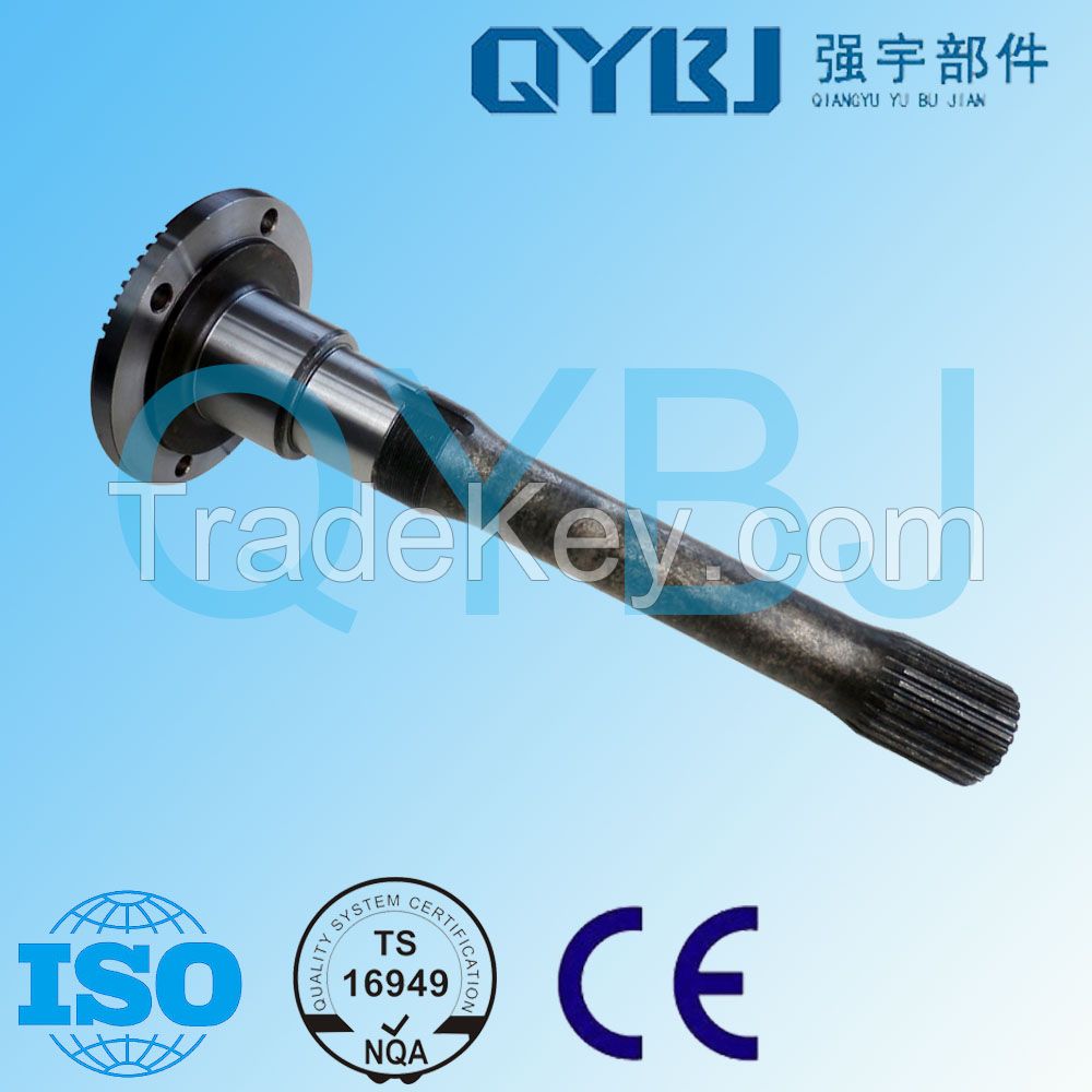 Excellent quality 445mm 51-55HRC 26 teeth quenching tempering 42CrMo truck transmission drive shaft wg7129320347