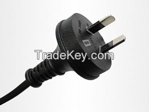 Australia SAA 2/3 pin plug power cord supplier