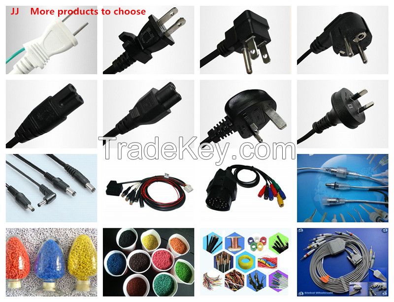 Europe 250v Standrad plug wire power plug cord