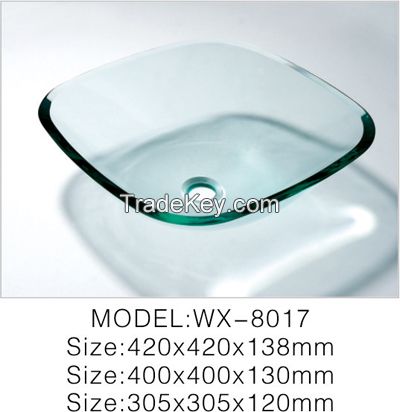 Cheap Price Good Quality Tempered Clear Glass In 12mm Thickness Kitche