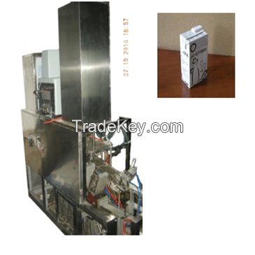 Brick Shape Carton Aseptic Filling Machine