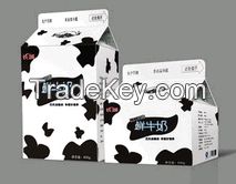 Pasteurized Milk Machine Gable Top Carton Package