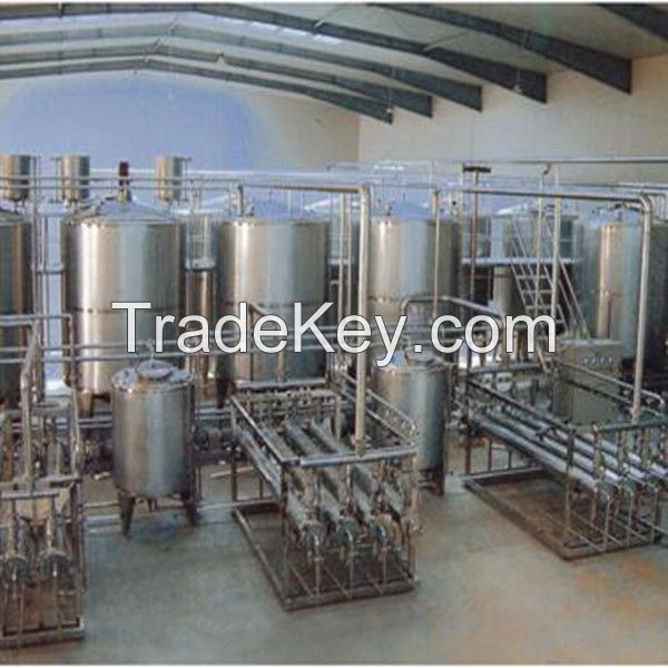 Complete soy bean milk production line