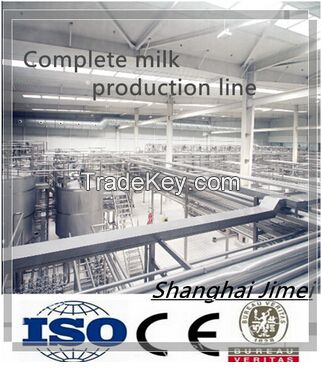 Automatic Stainless Steel Uht Milk Production Line