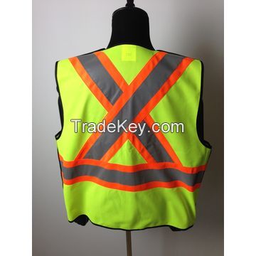 5 points tear away Safety vest
