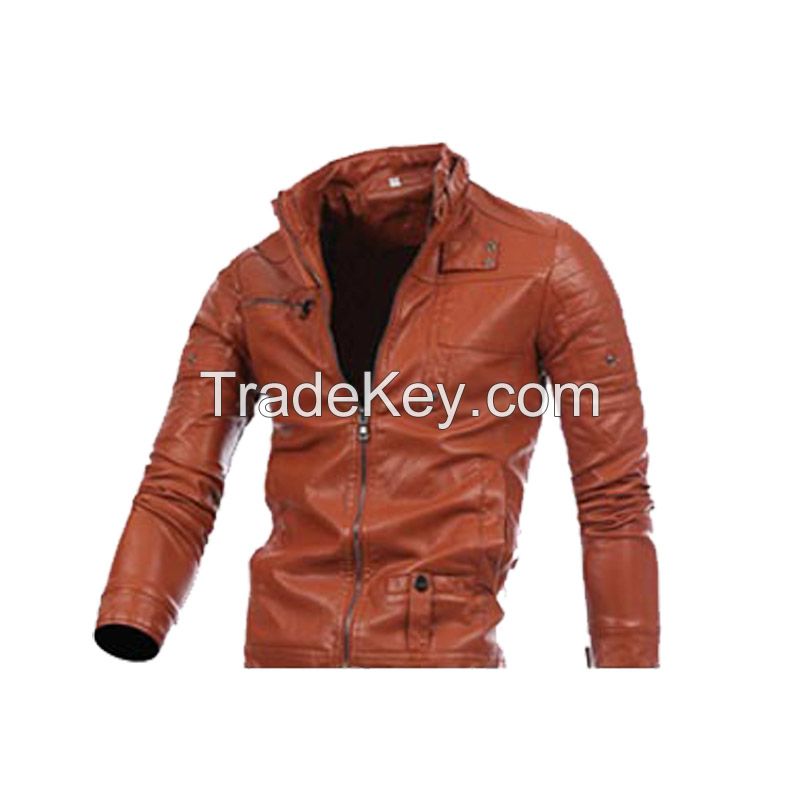 leather jacket / winter jacket / man jacket