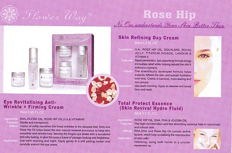 Rose Hip Cosmetic Gift Pack