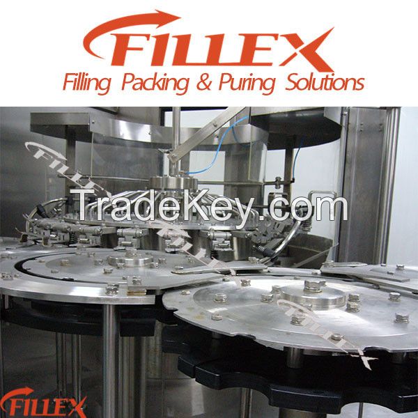 Juice Rinsing Filling Capping 3 in 1 Monobloc Beverage Filling Machine