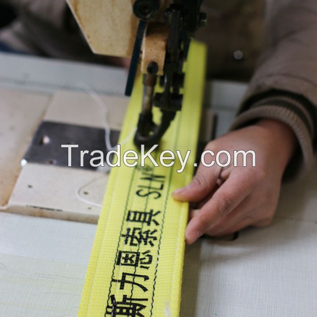 China OEM webbing sling,polyester webbing sling,synthetic webbing sling