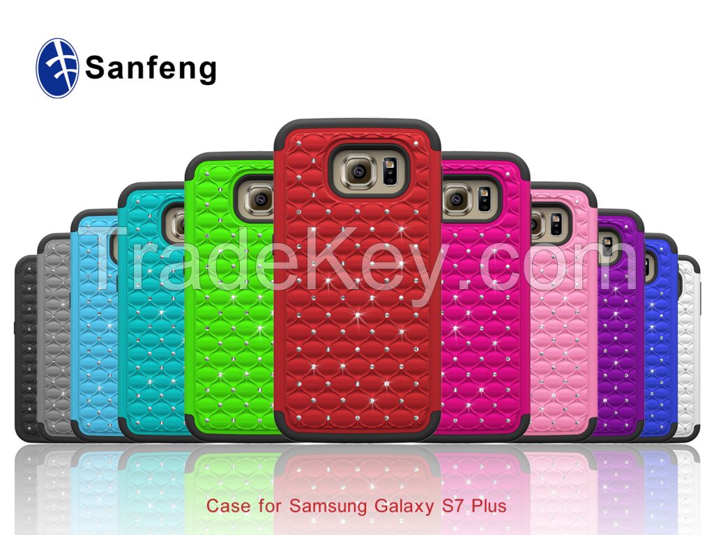 Shock-resistant cases for samsung galaxy S7 plus many colors