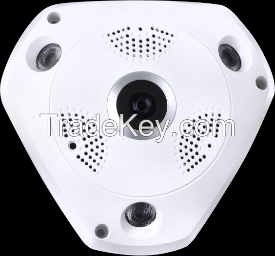 WODSEE security Network camera 360 degree fisheye IP panoramic camera