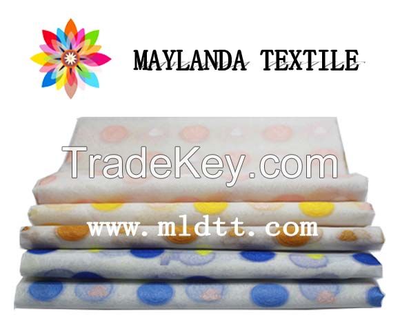 Maylanda textile 2016 factory for garments New style eye jacquard fabric