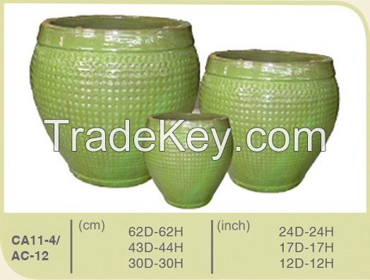 Vietnamese Glazed ceramic  wholesale pots