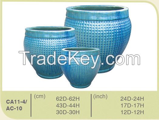 Vietnamese Glazed ceramic  wholesale pots