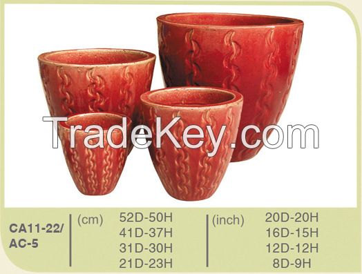 Vietnamese Glazed ceramic  pots