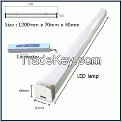 AKUOS PLD-1000 smart LED lighting system for underground parking lot