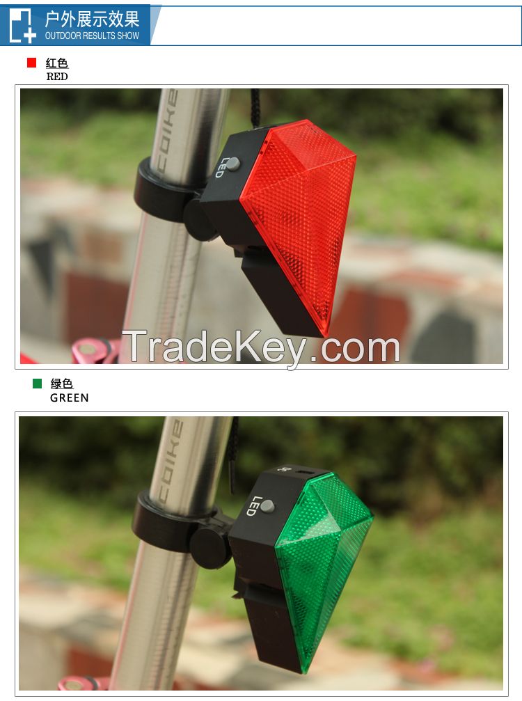 2016 newly low price good quality bicycle tail light