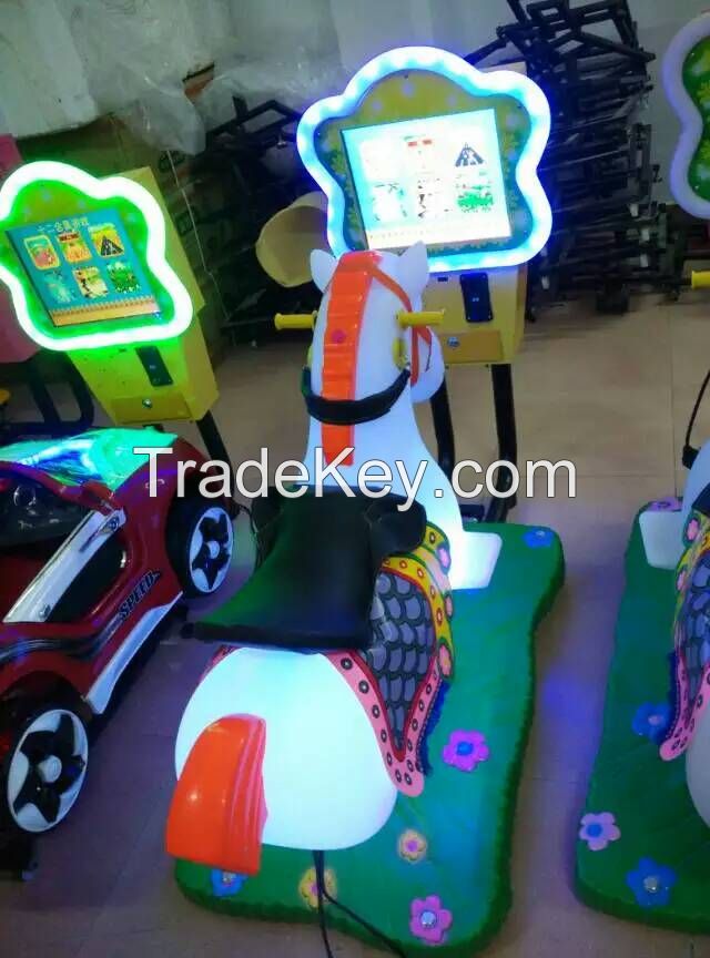 Amusement Equipment Coin Operated Horse ride arcade game machine