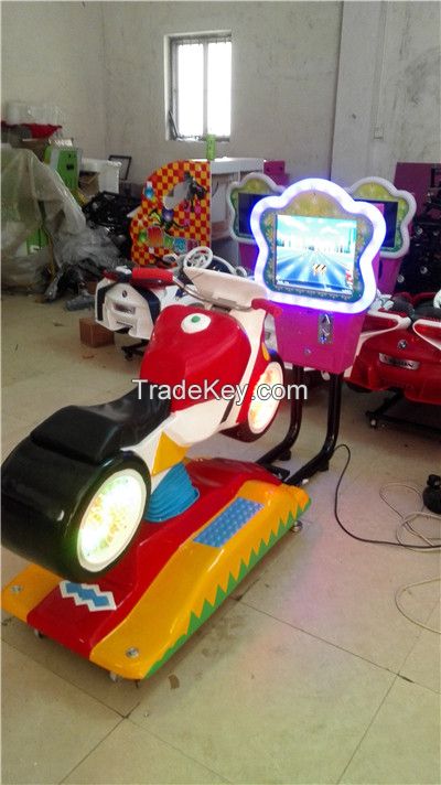 Newest Coin Operated 3D video swing machine kiddie ride machine